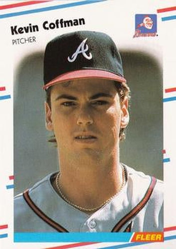 #536 Kevin Coffman - Atlanta Braves - 1988 Fleer Baseball