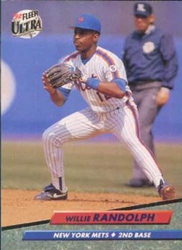 #536 Willie Randolph - New York Mets - 1992 Ultra Baseball