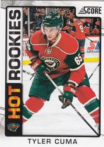 #536 Tyler Cuma - Minnesota Wild - 2012-13 Score Hockey