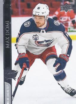 #536 Max Domi - Columbus Blue Jackets - 2020-21 Upper Deck Hockey