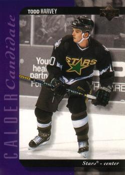 #536 Todd Harvey - Dallas Stars - 1994-95 Upper Deck Hockey