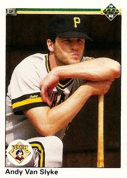 #536 Andy Van Slyke - Pittsburgh Pirates - 1990 Upper Deck Baseball