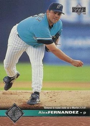 #536 Alex Fernandez - Florida Marlins - 1997 Upper Deck Baseball