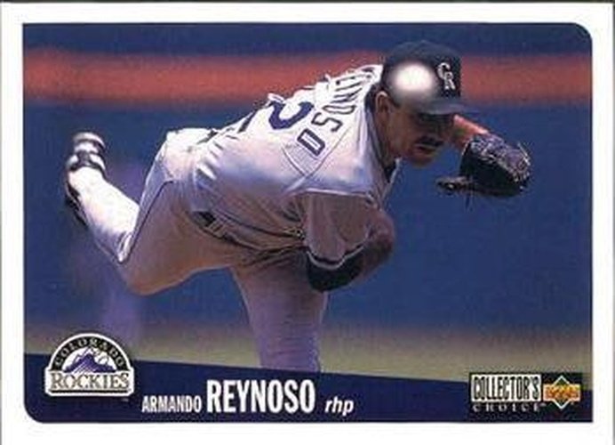 #536 Armando Reynoso - Colorado Rockies - 1996 Collector's Choice Baseball