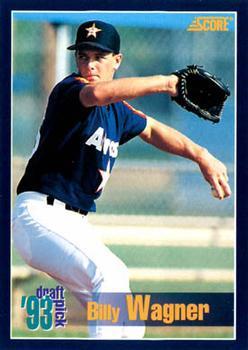 #536 Billy Wagner - Houston Astros -1994 Score Baseball