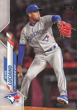 #536 Elvis Luciano - Toronto Blue Jays - 2020 Topps Baseball