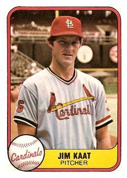 #536 Jim Kaat - St. Louis Cardinals - 1981 Fleer Baseball
