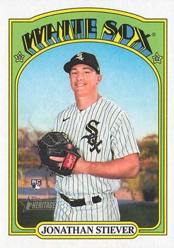 #536 Jonathan Stiever - Chicago White Sox - 2021 Topps Heritage Baseball