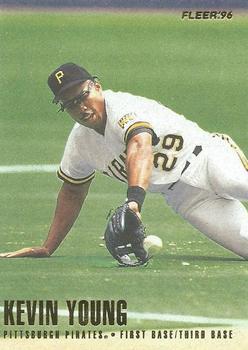 #536 Kevin Young - Pittsburgh Pirates - 1996 Fleer Baseball