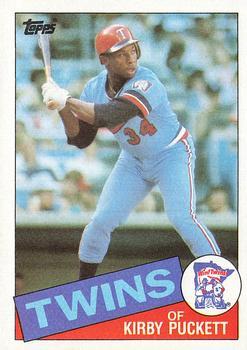 #536 Kirby Puckett - Minnesota Twins - 1985 Topps Baseball