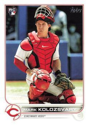 #536 Mark Kolozsvary - Cincinnati Reds - 2022 Topps Baseball