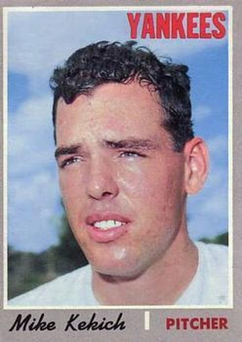 #536 Mike Kekich - New York Yankees - 1970 Topps Baseball