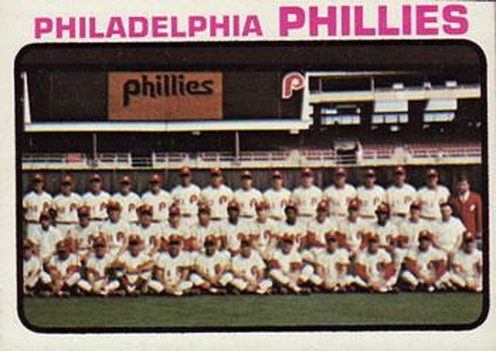 #536 Philadelphia Phillies - Philadelphia Phillies - 1973 Topps Baseball