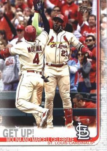 #536 Get Up! - St. Louis Cardinals - 2019 Topps Baseball
