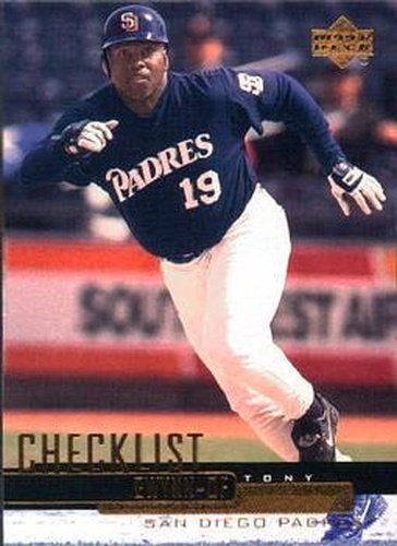 #536 Tony Gwynn - San Diego Padres - 2000 Upper Deck Baseball