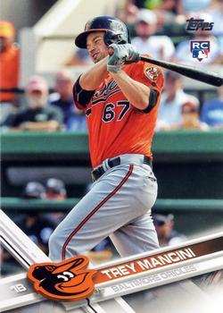 #536 Trey Mancini - Baltimore Orioles - 2017 Topps Baseball