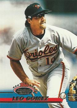 #536 Leo Gomez - Baltimore Orioles - 1993 Stadium Club Baseball