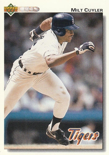 #536 Milt Cuyler - Detroit Tigers - 1992 Upper Deck Baseball