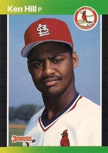 #536 Ken Hill - St. Louis Cardinals - 1989 Donruss Baseball
