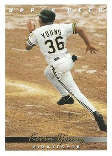 #536 Kevin Young - Pittsburgh Pirates - 1993 Upper Deck Baseball