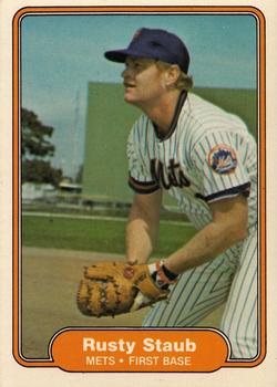 #536 Rusty Staub - New York Mets - 1982 Fleer Baseball