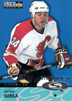 #SQ12 Jarome Iginla - Calgary Flames - 1997-98 Collector's Choice Hockey - StarQuest