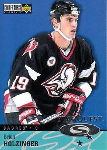 #SQ14 Brian Holzinger - Buffalo Sabres - 1997-98 Collector's Choice Hockey - StarQuest