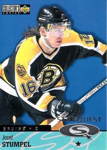 #SQ17 Jozef Stumpel - Boston Bruins - 1997-98 Collector's Choice Hockey - StarQuest