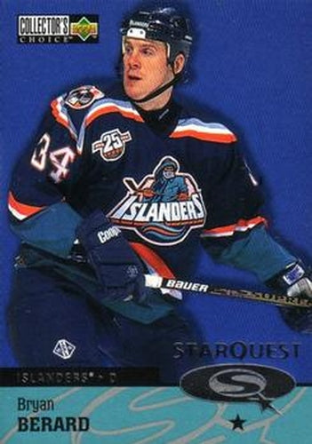 #SQ1 Bryan Berard - New York Islanders - 1997-98 Collector's Choice Hockey - StarQuest