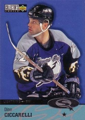 #SQ22 Dino Ciccarelli - Tampa Bay Lightning - 1997-98 Collector's Choice Hockey - StarQuest