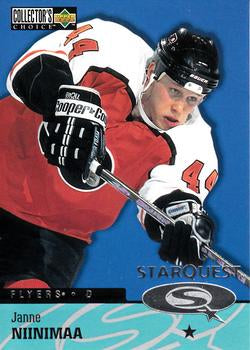 #SQ26 Janne Niinimaa - Philadelphia Flyers - 1997-98 Collector's Choice Hockey - StarQuest