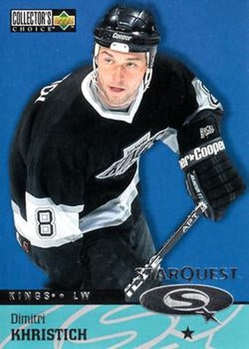 #SQ27 Dmitri Khristich - Los Angeles Kings - 1997-98 Collector's Choice Hockey - StarQuest