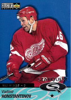 #SQ33 Vladimir Konstantinov - Detroit Red Wings - 1997-98 Collector's Choice Hockey - StarQuest