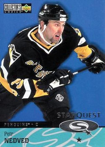 #SQ3 Petr Nedved - Pittsburgh Penguins - 1997-98 Collector's Choice Hockey - StarQuest