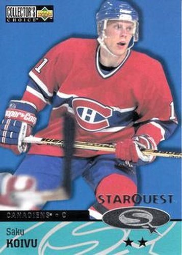 #SQ47 Saku Koivu - Montreal Canadiens - 1997-98 Collector's Choice Hockey - StarQuest