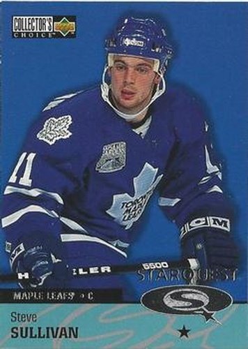 #SQ4 Steve Sullivan - Toronto Maple Leafs - 1997-98 Collector's Choice Hockey - StarQuest