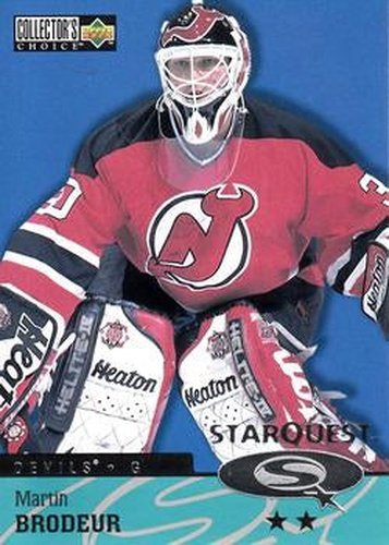 #SQ50 Martin Brodeur - New Jersey Devils - 1997-98 Collector's Choice Hockey - StarQuest