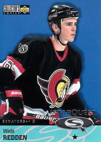 #SQ6 Wade Redden - Ottawa Senators - 1997-98 Collector's Choice Hockey - StarQuest