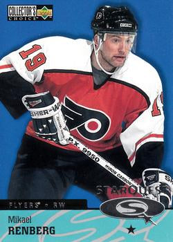 #SQ9 Mikael Renberg - Philadelphia Flyers - 1997-98 Collector's Choice Hockey - StarQuest