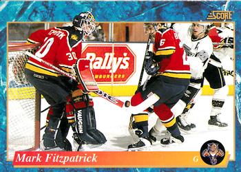 #537 Mark Fitzpatrick - Florida Panthers - 1993-94 Score Canadian Hockey