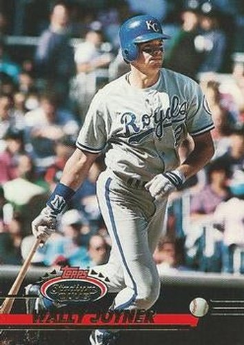 #537 Wally Joyner - Kansas City Royals - 1993 Stadium Club Baseball