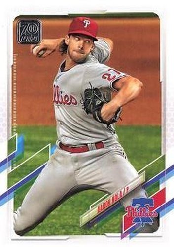 #537 Aaron Nola - Philadelphia Phillies - 2021 Topps Baseball
