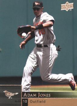 #537 Adam Jones - Baltimore Orioles - 2009 Upper Deck Baseball