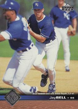 #537 Jay Bell - Kansas City Royals - 1997 Upper Deck Baseball