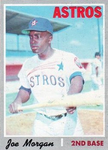 #537 Joe Morgan - Houston Astros - 1970 Topps Baseball