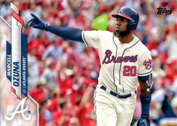 #537 Marcell Ozuna - Atlanta Braves - 2020 Topps Baseball