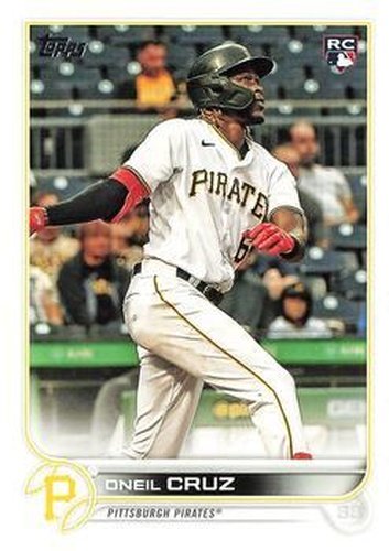 #537 Oneil Cruz - Pittsburgh Pirates - 2022 Topps Baseball