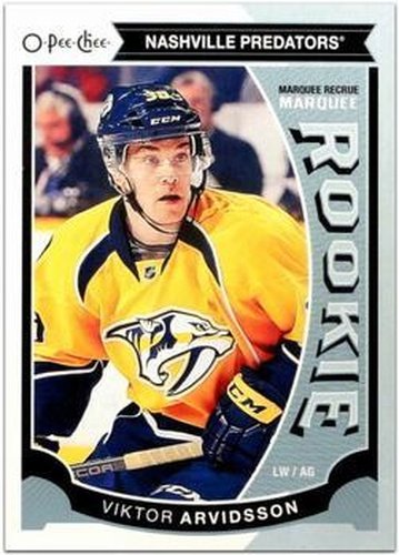 #537 Viktor Arvidsson - Nashville Predators - 2015-16 O-Pee-Chee Hockey