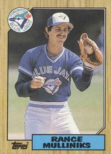 #537 Rance Mulliniks - Toronto Blue Jays - 1987 Topps Baseball