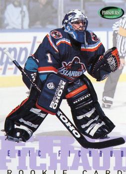 #537 Eric Fichaud - New York Islanders - 1995-96 Parkhurst International Hockey